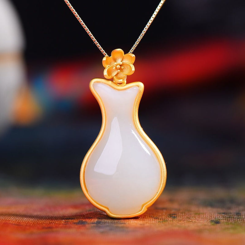 Vintage Handmade Gold Necklace