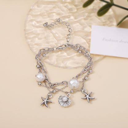 Delicate Artisan Pearl Bracelet