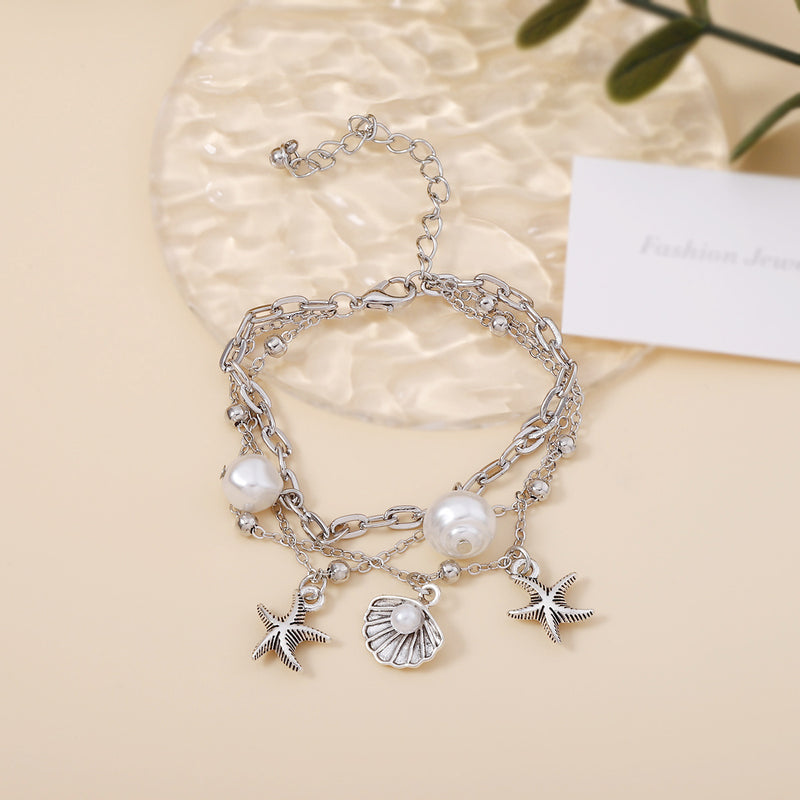 Delicate Artisan Pearl Bracelet