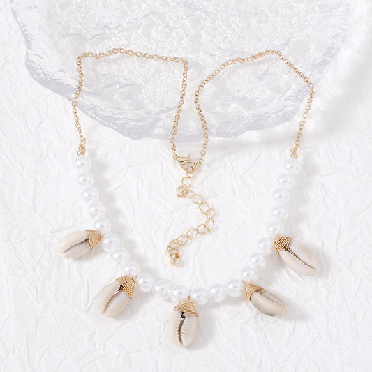 Vintage Handmade Pearl Necklace