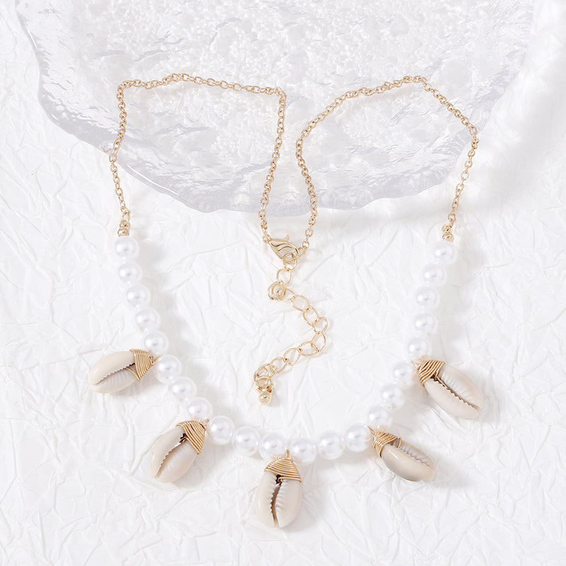 Vintage Handmade Pearl Necklace