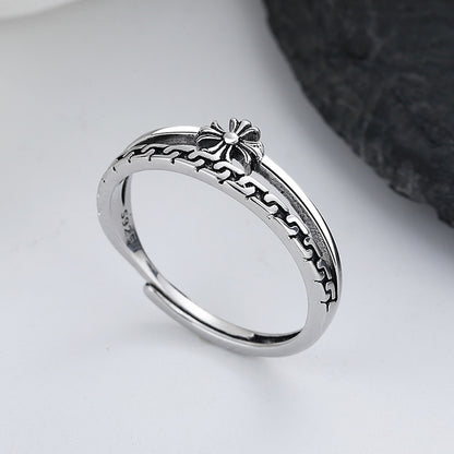 Romantic Silver Ring for Special Moments