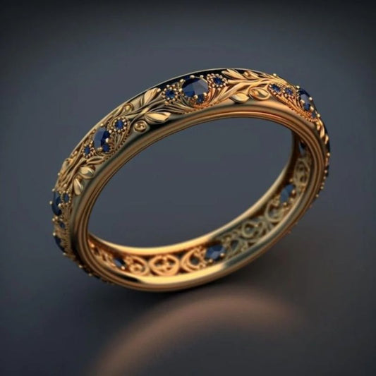 Vintage Handmade Gold Ring