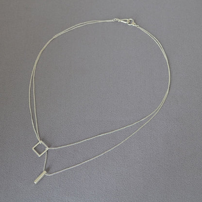Romantic Silver Necklace for Special Moments