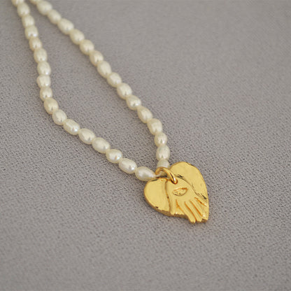 Delicate Artisan Gold Necklace