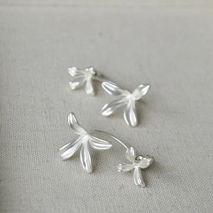 Delicate Artisan Silver Earring