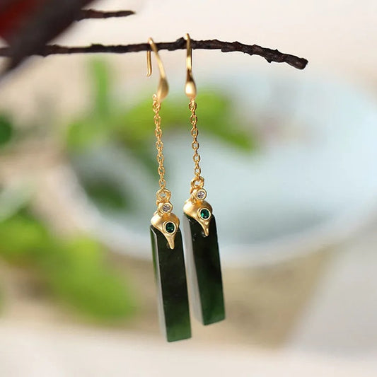 Beautiful Silver Earring with Unique Style