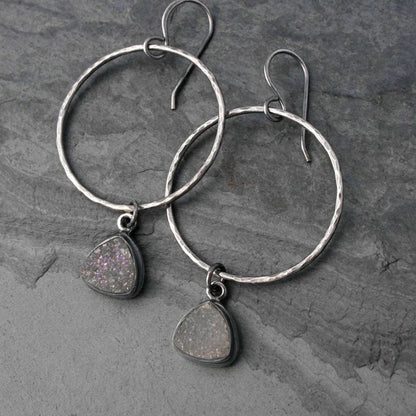 Delicate Artisan Silver Earring