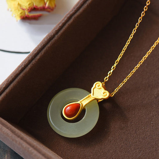 Delicate Artisan Silver Pendant