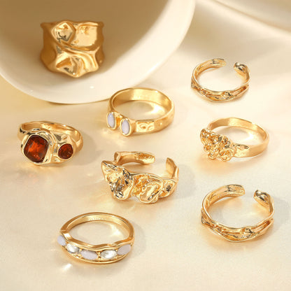 Beautiful Gold Set with Unique Style