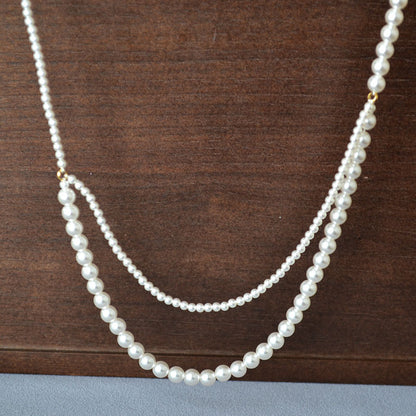 Delicate Artisan Pearl Necklace