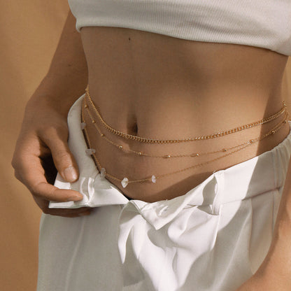 Vintage Handmade Gold Chain