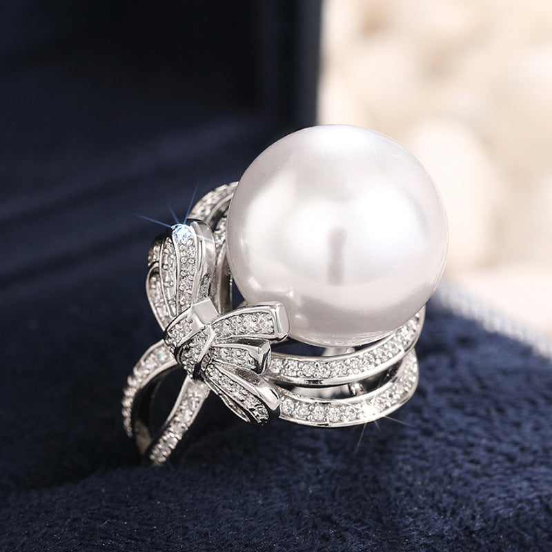 Stunning Pearl Ring for Daily Wear