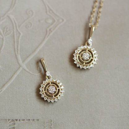 Vintage Handmade Gold Necklace