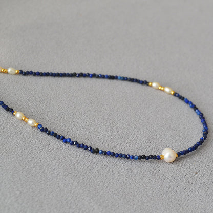 Delicate Artisan Pearl Necklace