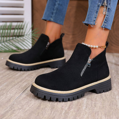 Chic Orthopedic Boots with Unique Design