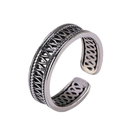 Delicate Artisan Silver Ring