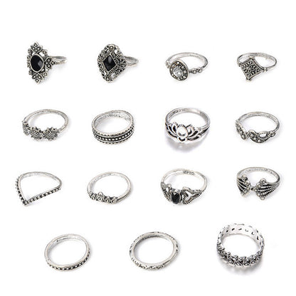 Beautiful Silver Set with Unique Style