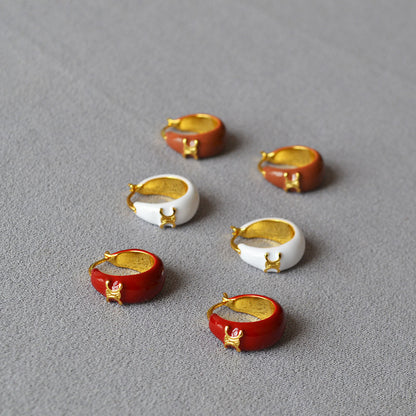Romantic Gold Earring for Special Moments