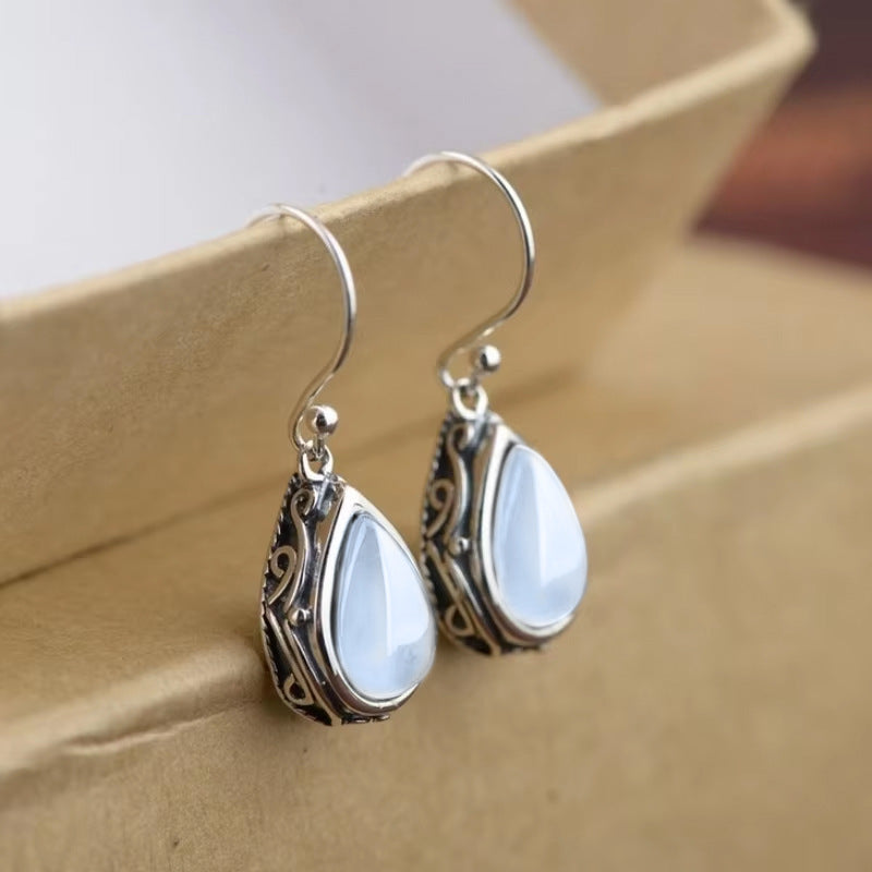 Vintage Handmade Silver Earring
