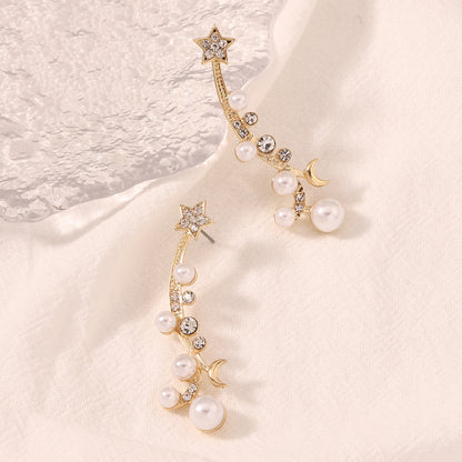 Beautiful Pearl Earring with Unique Style