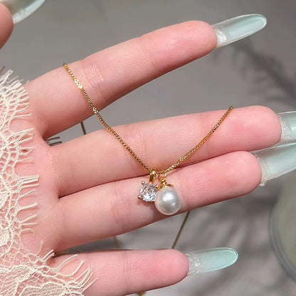 Romantic Pearl Necklace for Special Moments