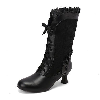 Classic Orthopedic Boots with Timeless Style