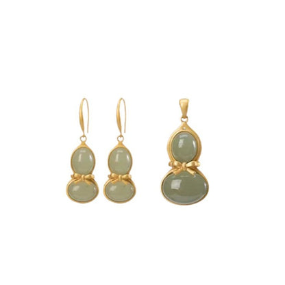 Delicate Artisan Gold Earring