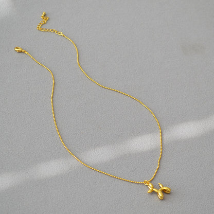 Delicate Artisan Gold Necklace