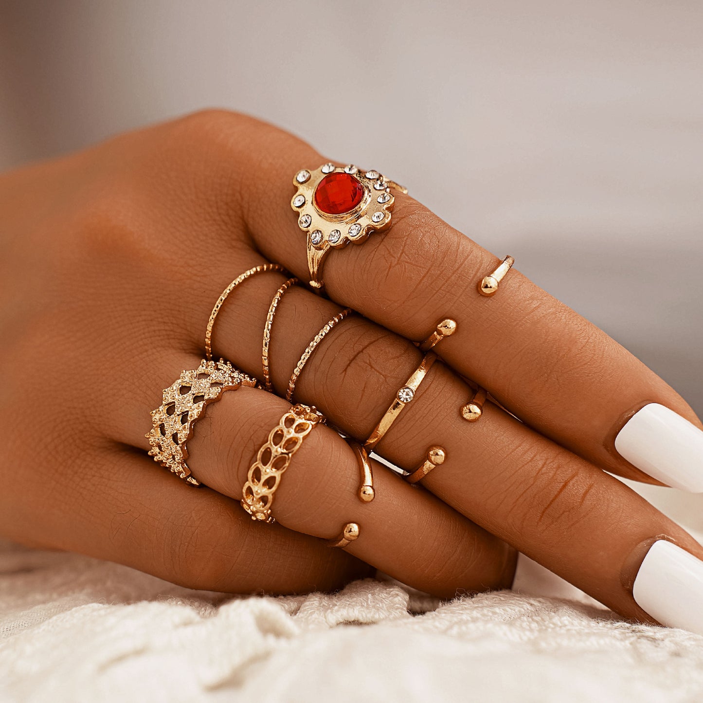 Delicate Artisan Gold Set