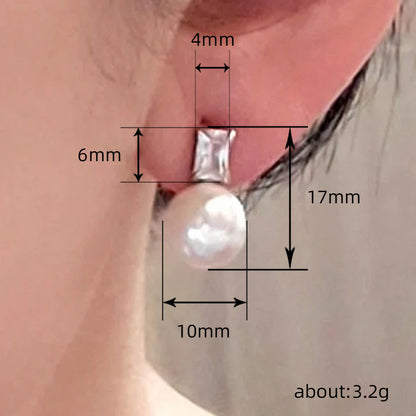 Romantic Pearl Earring for Special Moments