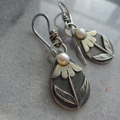 Vintage Handmade Pearl Earring