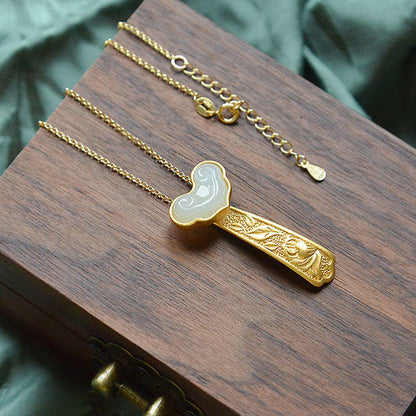 Delicate Artisan Gold Necklace
