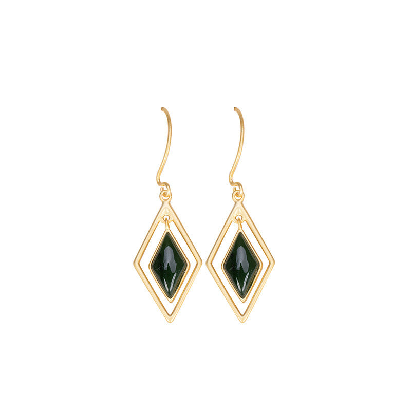Delicate Artisan Gold Earring