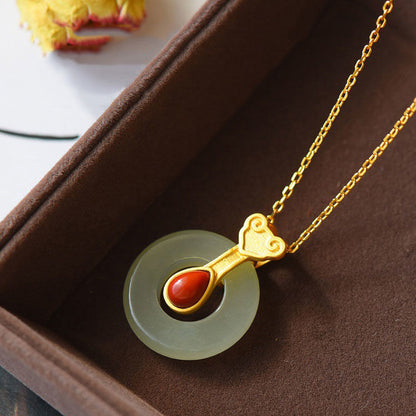 Delicate Artisan Silver Pendant