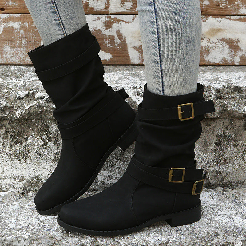 Chic Orthopedic Boots with Unique Design