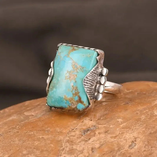 Beautiful Silver Ring with Unique Style