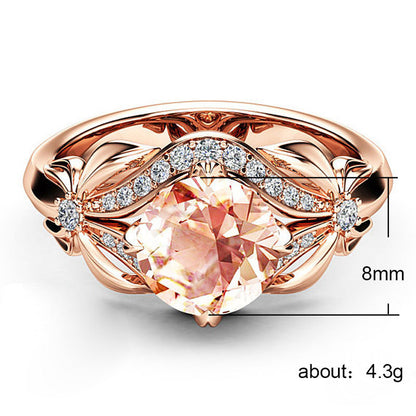 Delicate Artisan Gold Ring