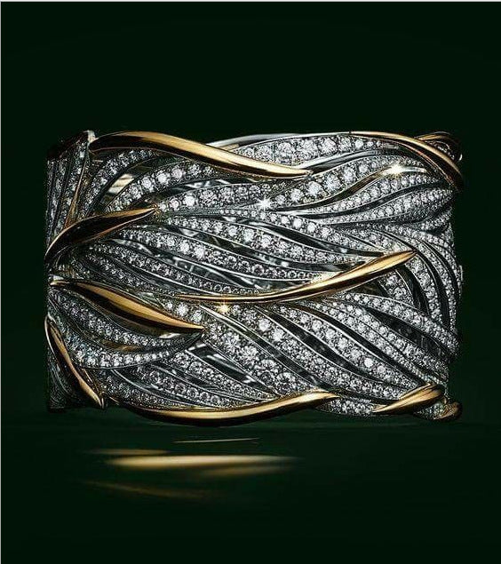 Delicate Artisan Gold Ring