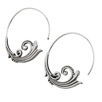 Beautiful Silver Earring with Unique Style