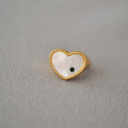 Delicate Artisan Gold Ring
