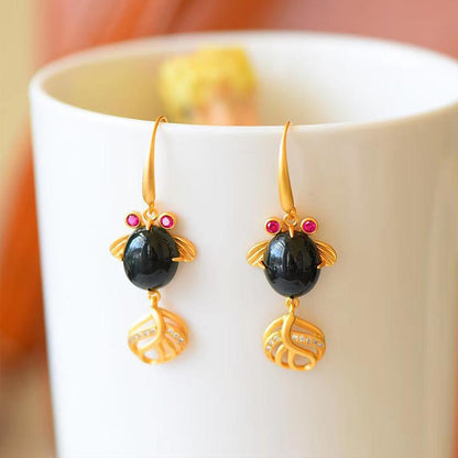 Romantic Gold Earring for Special Moments