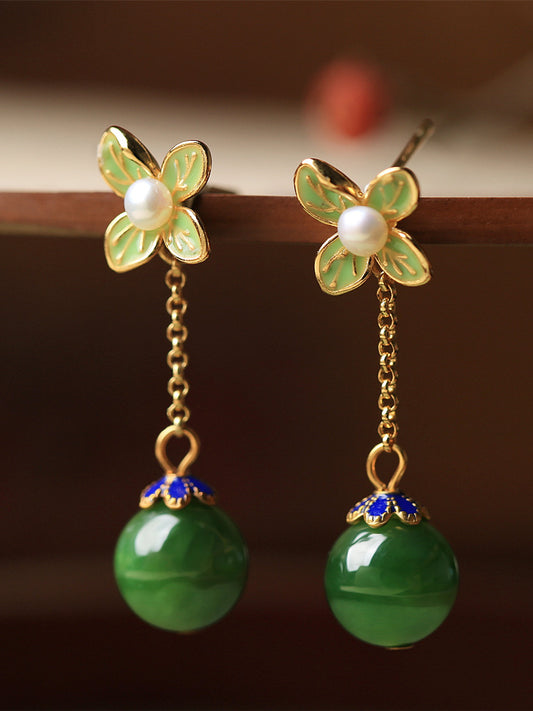 Delicate Artisan Silver Earring
