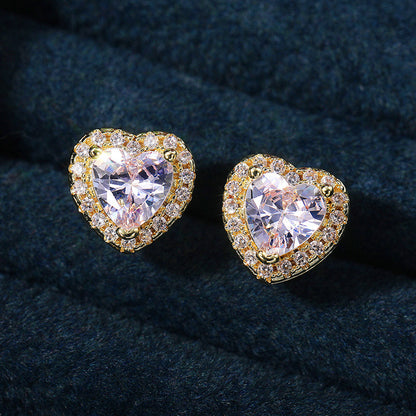 Vintage Handmade Gold Earring