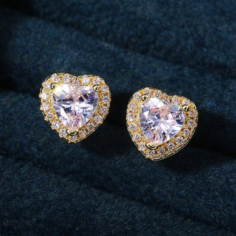 Vintage Handmade Gold Earring