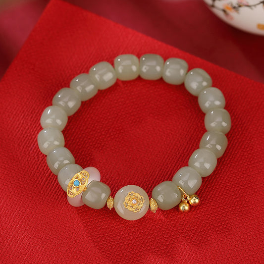 Delicate Artisan Gold Bracelet