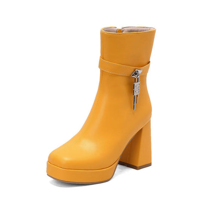 Classic Orthopedic Boots with Timeless Style