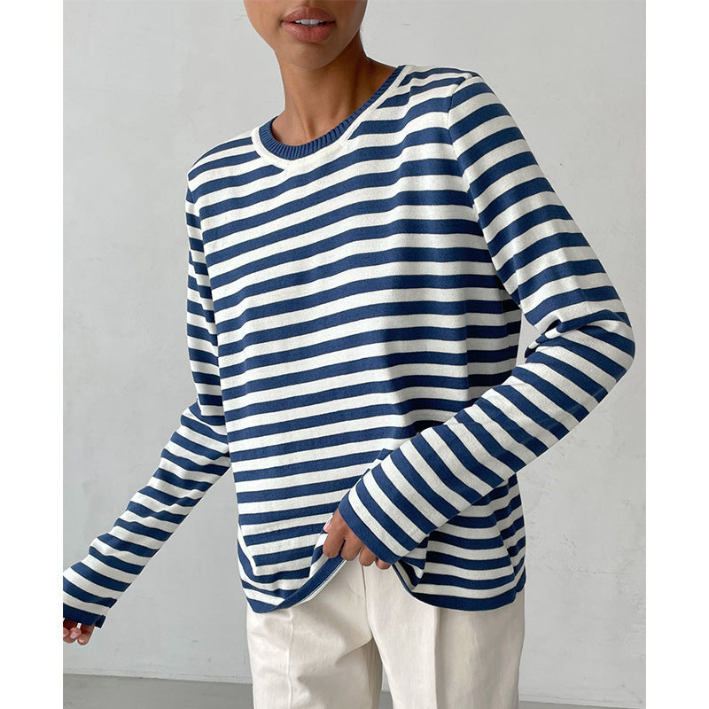 KS | Classic striped long-sleeved shirt