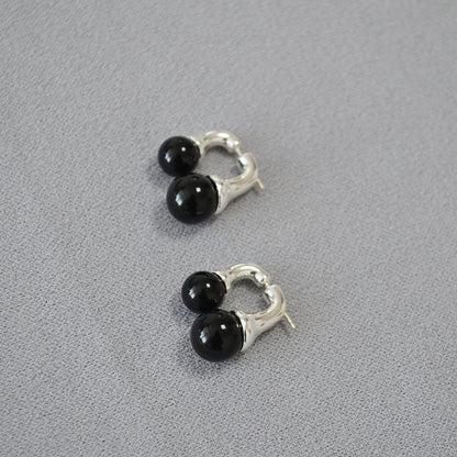 Vintage Handmade Silver Earring