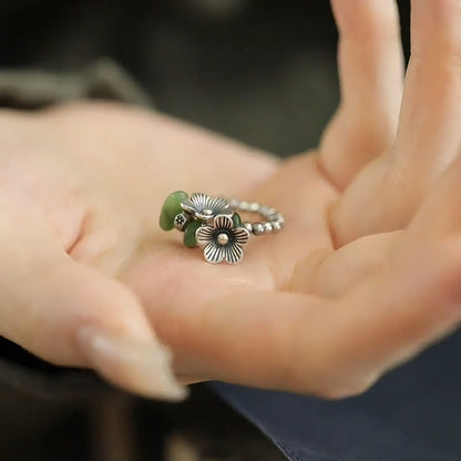 Beautiful Silver Ring with Unique Style